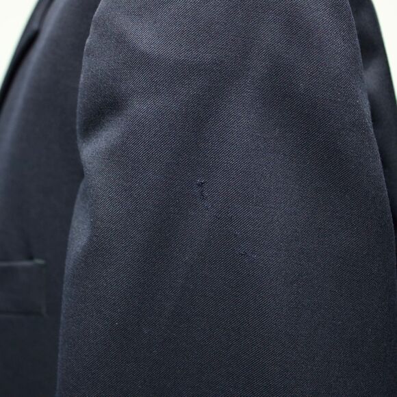 Brooks Brothers 346 Classic Navy Blue Blazer Gold Buttons 100% Wool Men Size 48L - Picture 15 of 15